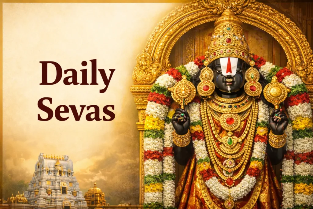 Daily Sevas of Tirumala Lord Venkteswara