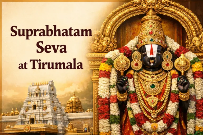 Suprabhatam Seva at Tirumala – Guide to Book Your Tickets Now