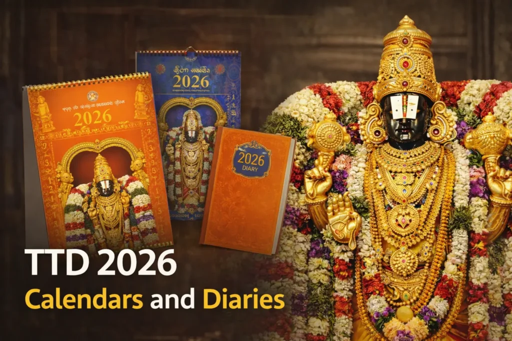 TTD 2026 Calendars and Diaries