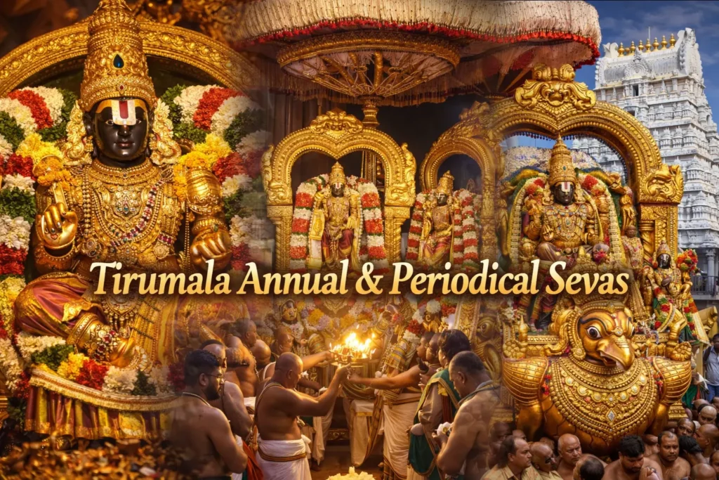 Tirumala Annual & Periodical Sevas – Details