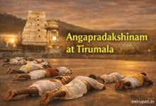 Angapradakshinam at Tirumala