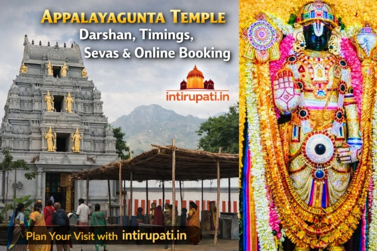 Appalayagunta Temple Darshan, Timings, Sevas & Online Booking