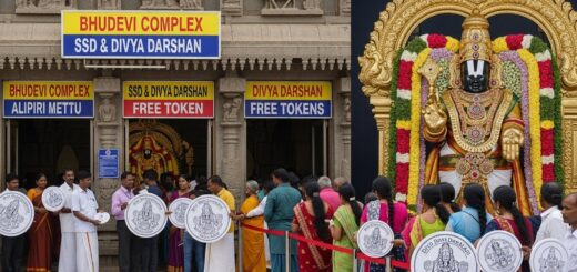 Bhudevi Complex (Alipiri Mettu tokens) Tirupati SSD & Divya Darshan Tokens