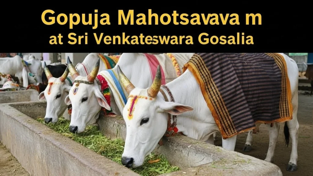 GOPUJA MAHOTSAVAM AT SV GOSALA