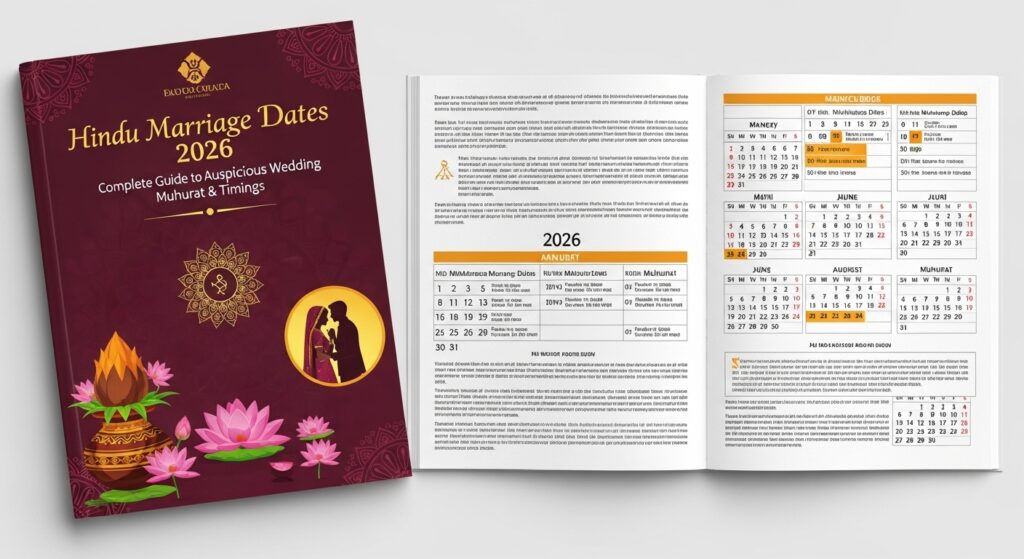 Hindu Marriage Dates 2026 Complete Shubh Muhurat Guide with Timings & Calendar