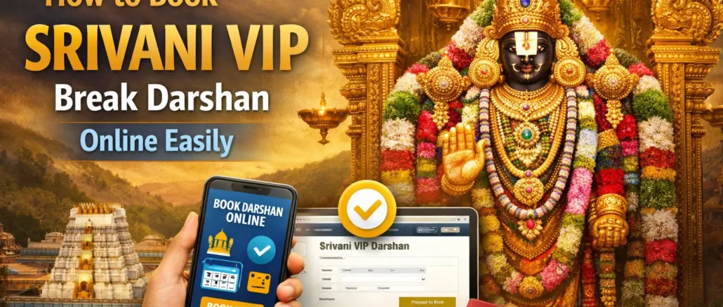 How to Book Srivani Darshan Tickets