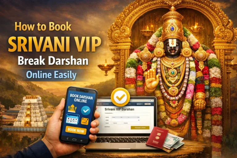 How to Book Srivani Darshan Tickets