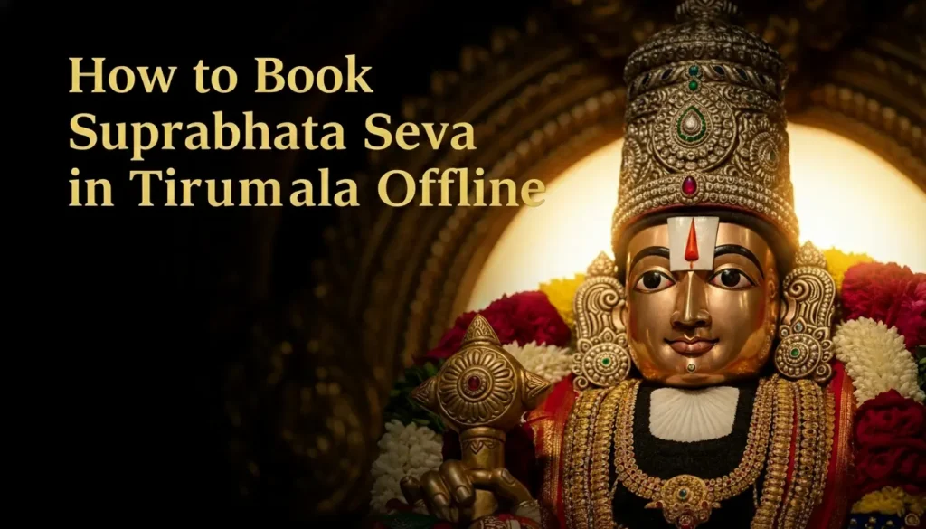 How to Book Suprabhata Seva in Tirumala Offline