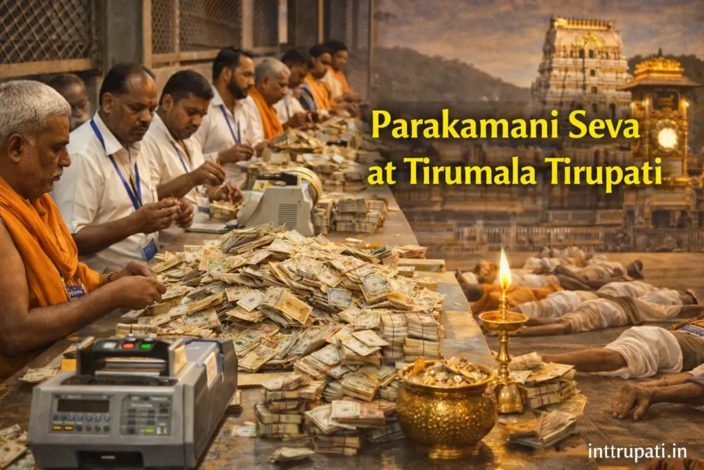 Parakamani Seva at Tirumala Temple