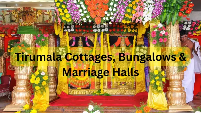 Tirumala Cottages Bungalows & Marriage Halls