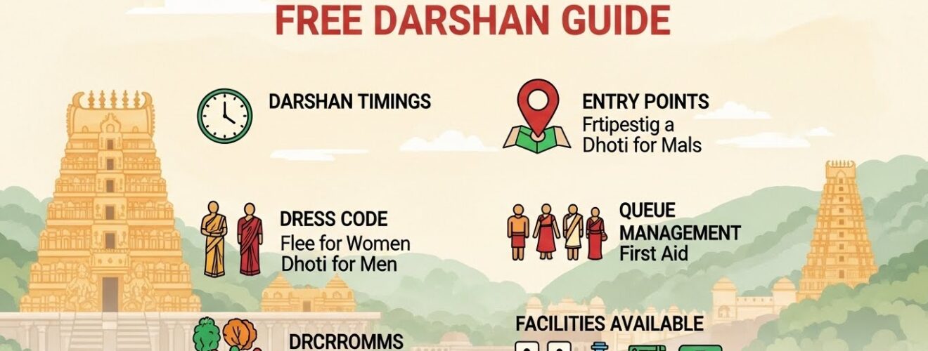 Tirumala Free Darshan SSD Token Guide, Live Crowd Status & Waiting Times