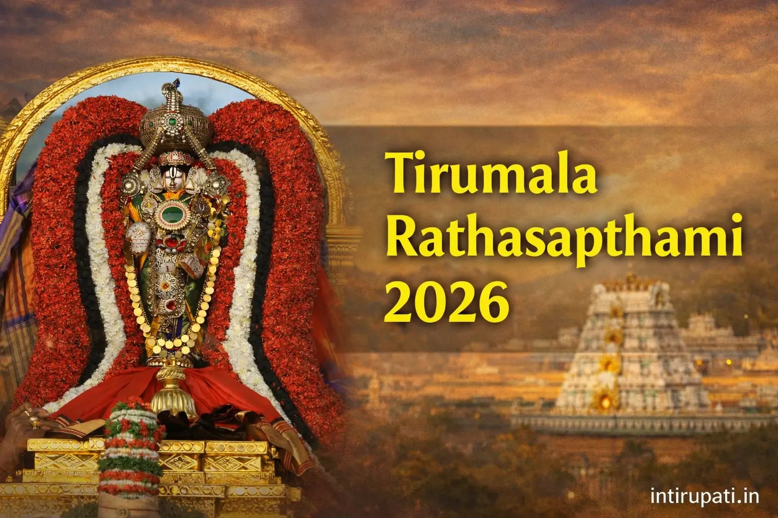 Tirumala Rathasapthami 2026