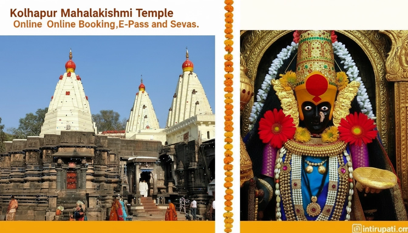Kolhapur Mahalakshmi Temple Darshan, Online Booking,E-Pass and Sevas