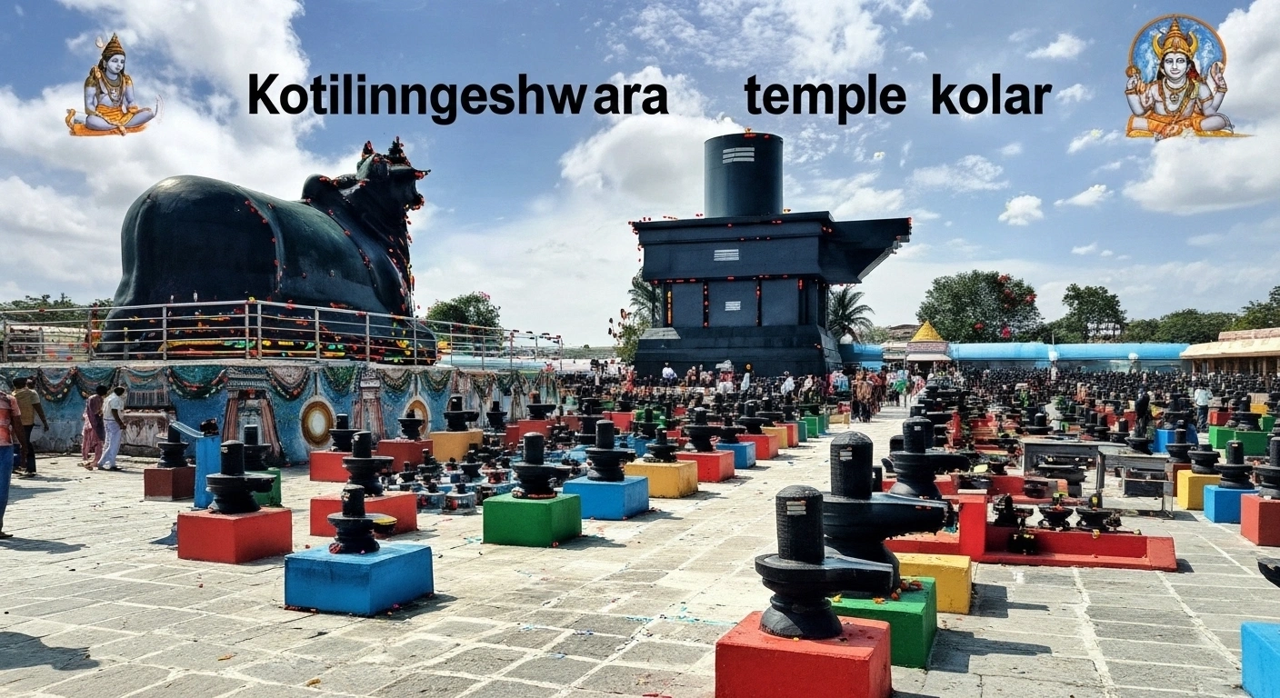 Kotilingeshwara temple kolar detail info