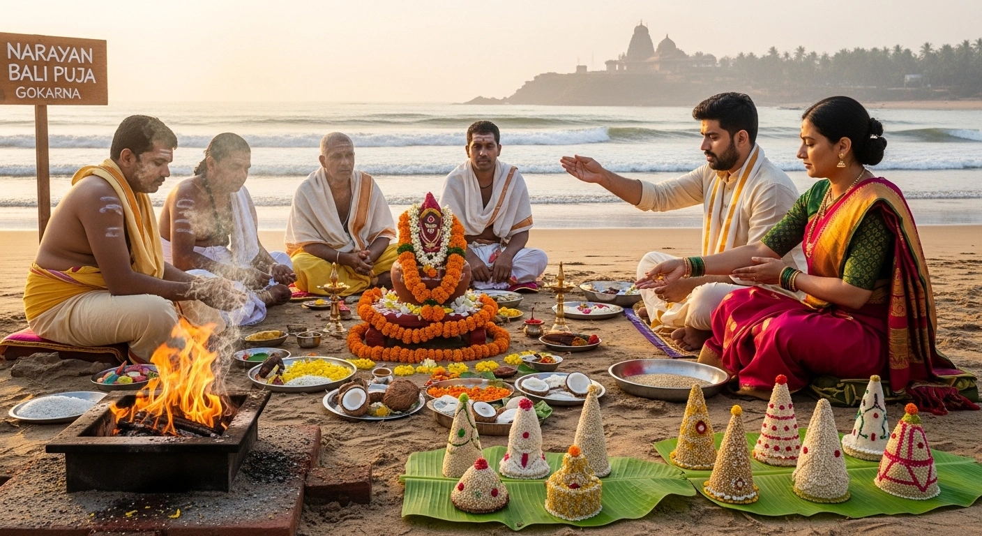 Narayan Bali Puja in Gokarna