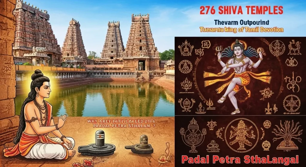 Paadal Petra Shiva Sthalangal (Tevara Paadal Petra Sthalams) Guide: 276 sacred Shiva temples