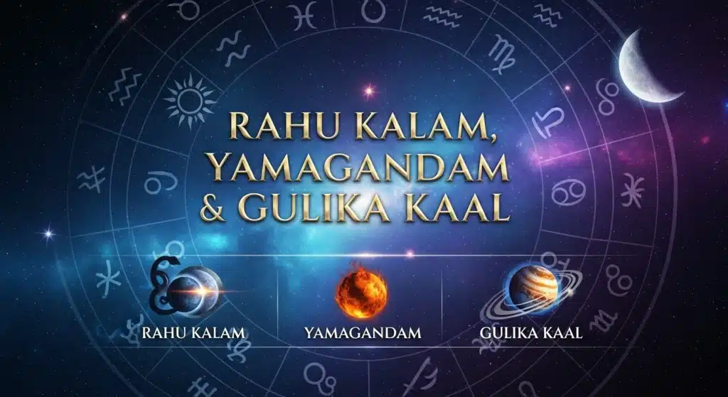 Rahu Kalam Yamagandam Gulika Kaal Timings