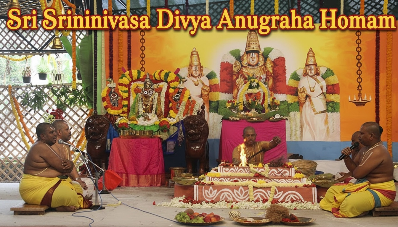 Sri Srinivasa Divya Anugraha Homam