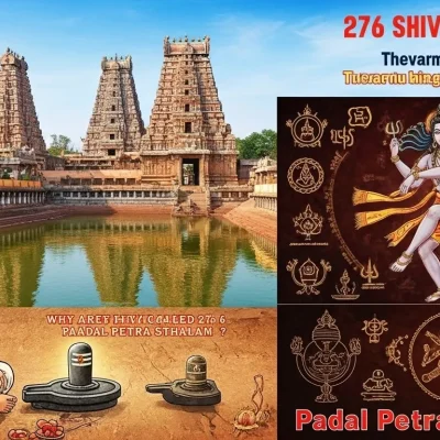 Paadal Petra Shiva Sthalangal (Tevara Paadal Petra Sthalams) Guide: 276 sacred Shiva temples